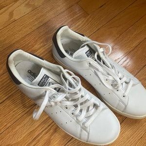 US9.5 Adidas Stan Smith Noble Ink Premium Leather version rare unworn